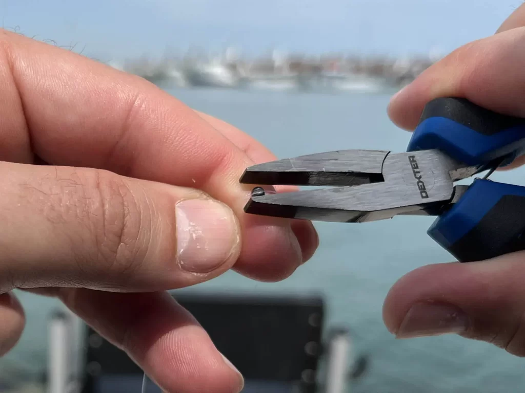 lenza per la pesca bolognese mettere i pallini