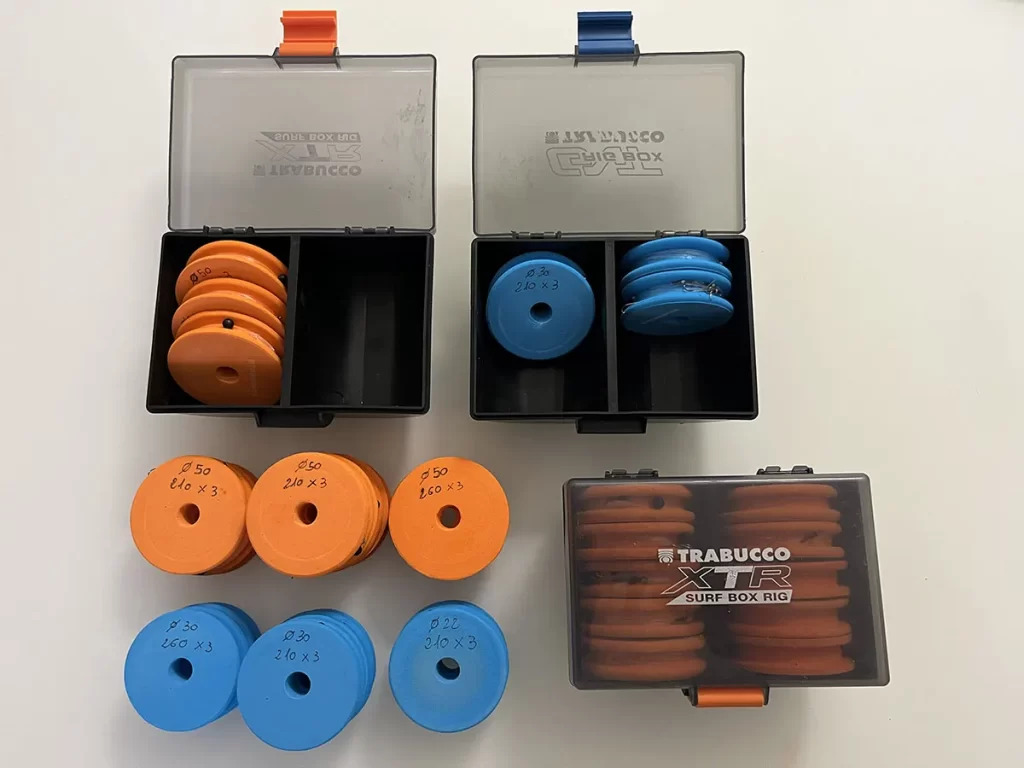 travi surfcasting scatole per ruzzole