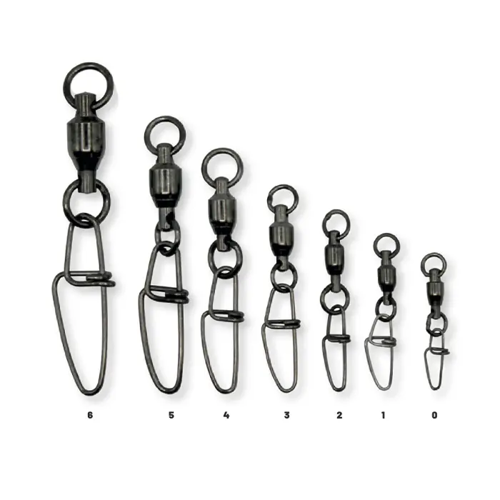 Girella con moschettone Colmic Ball Bearing + Insurance Snap