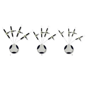 Stopper Colmic Diamond Impressed + Green Beads + Stick Stoppers