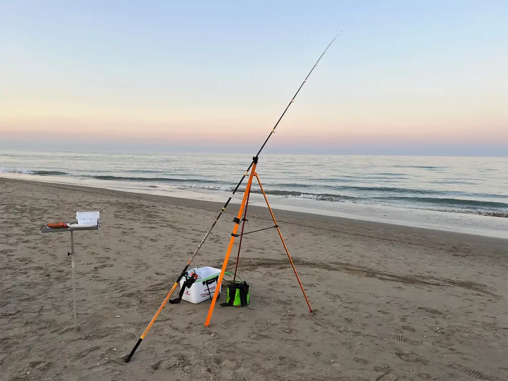 pesca dalla spiaggia