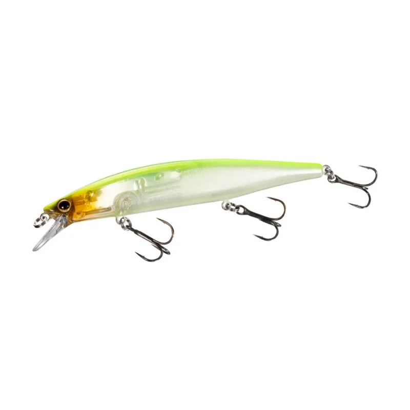 Artificiale Jerkbait Shimano BT World Minnow 115mm 17 gr Chart White