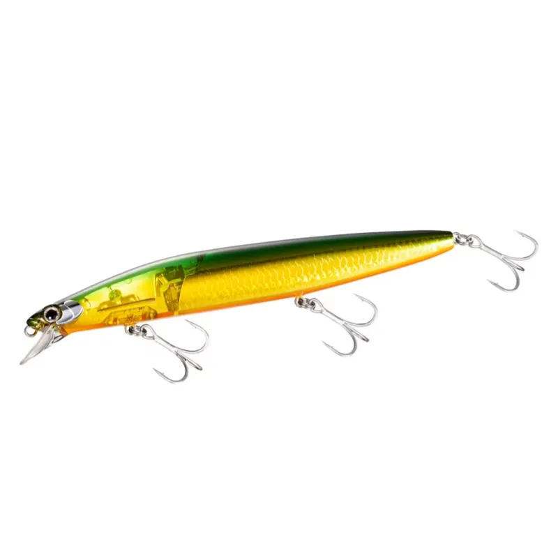 Artificiale Jerkbait Shimano Exsence Silent Assassin 140mm 28 gr Green Gold