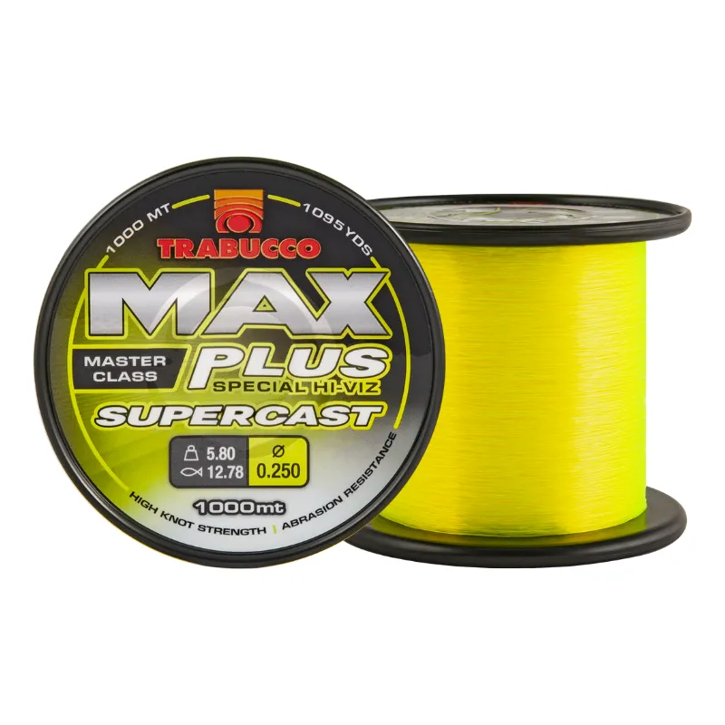 Monofilo Trabucco Max Plus Supercast 300 mt Yellow