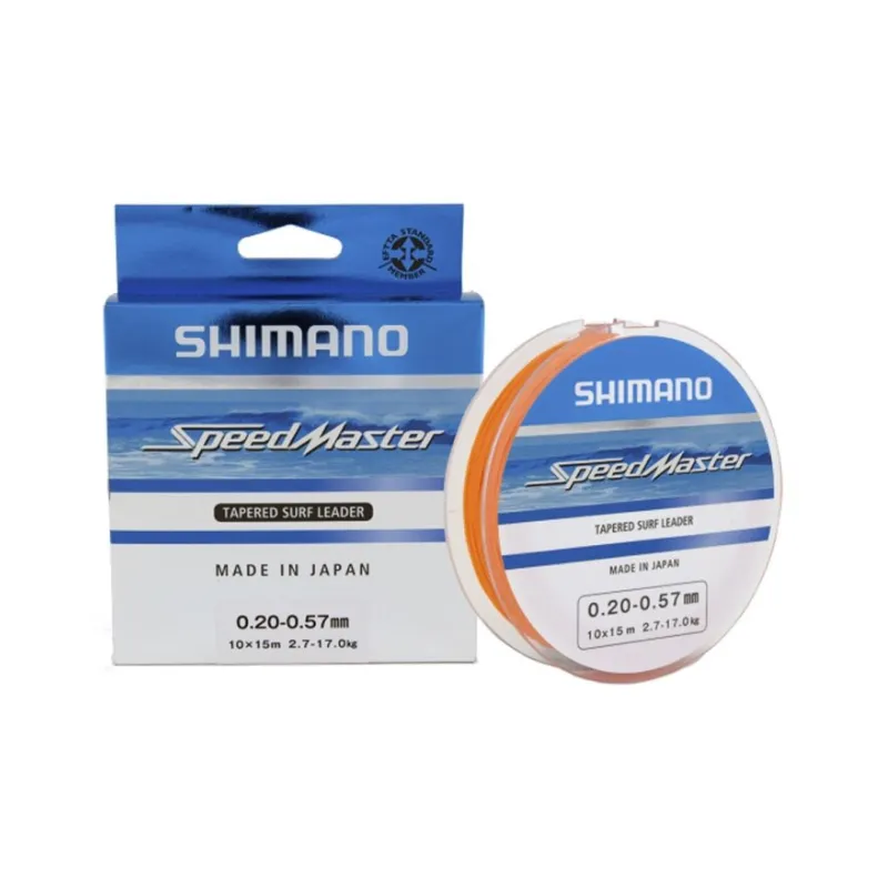 Shock Leader Shimano Speedmaster Tapered Surf LD 150 mt Orange