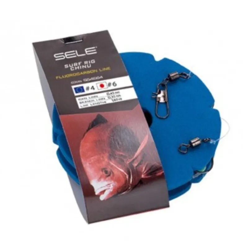 Terminale Sele Surf Ring Fluorocarbon