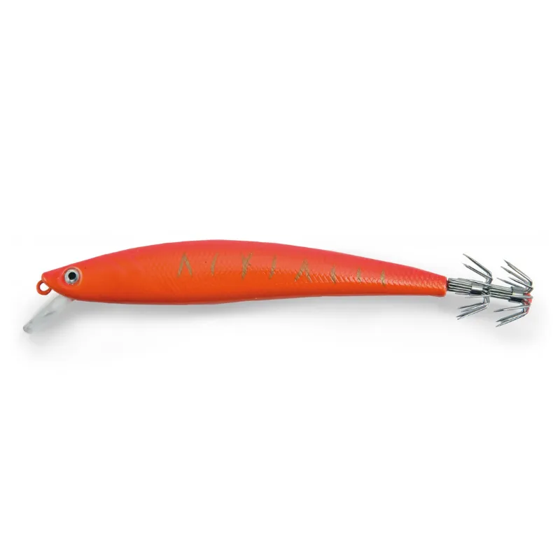 Totanara Egi Lineaeffe Squid Troll Revolution 13cm Red Tiger