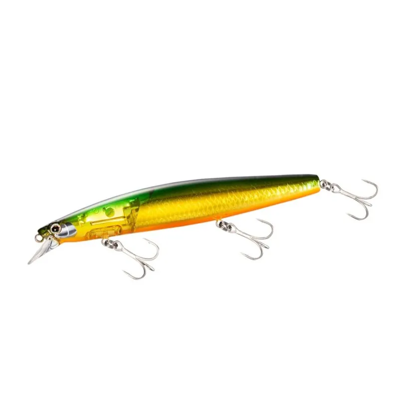 Artificiale Jerkbait Shimano Exsence Silent Assassin FB 129mm 26 gr Green Gold