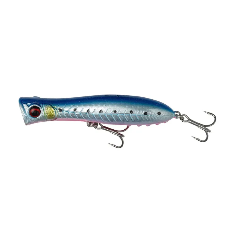 Artificiale Popper Savage Gear Gravity Popper 11 cm 25 gr White Glow
