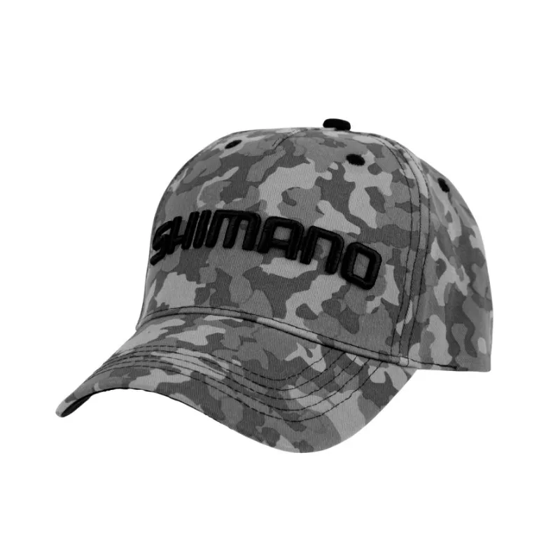 Cappello Shimano Wear Grigio Camouflage