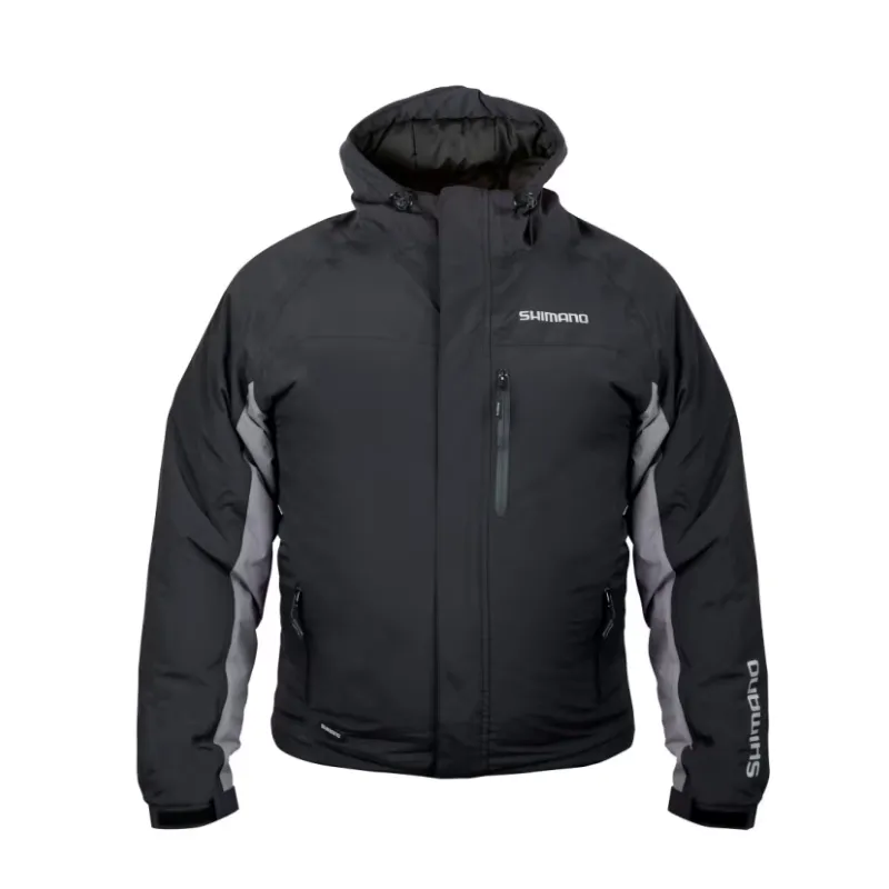 Giacca imbottita Shimano Rain Jacket Nero
