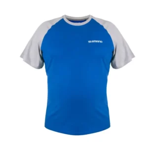 T-Shirt Shimano Short Sleeve Blu