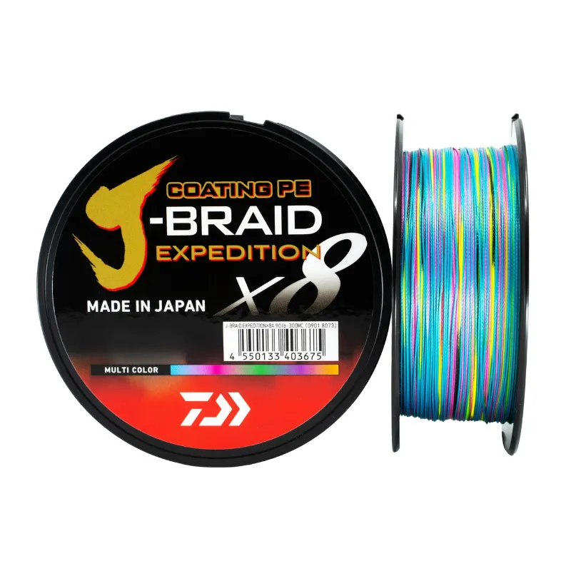 Trecciato Daiwa J-Braid Expedition X8 500 mt Multicolor