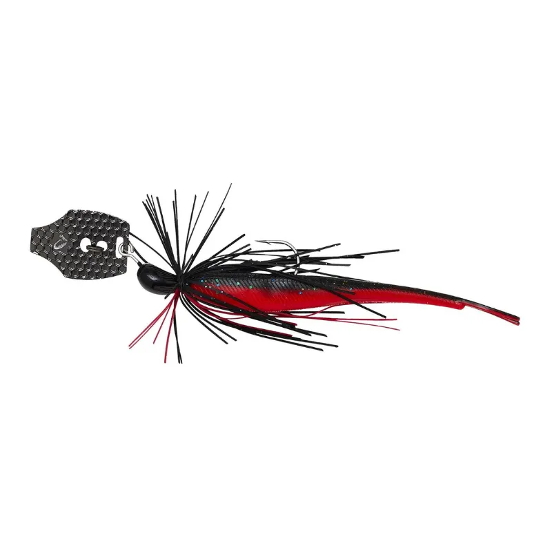 Artificiale Chatterbait Savage Gear Crazy Swim Jig 10 cm 8.5 gr BlackRed