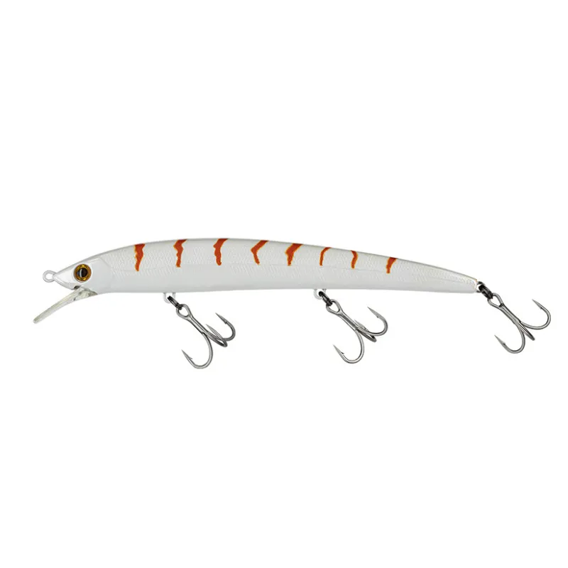 Artificiale Jerkbait Molix Finder Jerk 15 cm 22 gr White Orange