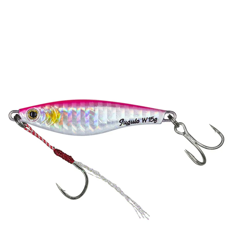 Artificiale Metal Jig Molix Jugulo Wide Casting 3.2 cm 5 gr Pink Sarda