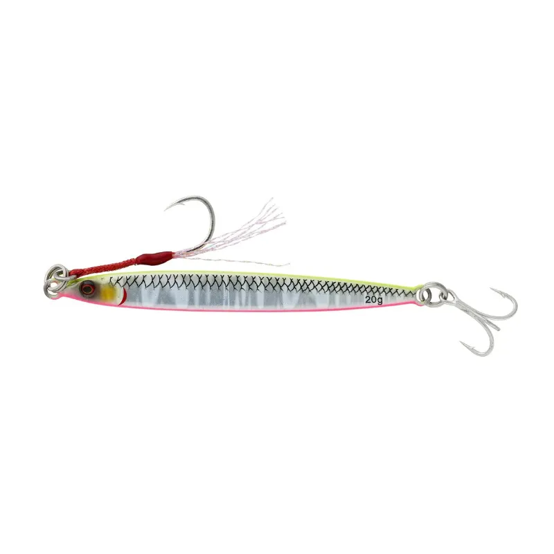 Artificiale Metal Jig Savage Gear Sardine Slider Micro 6.2 cm 10 gr Lemon Back