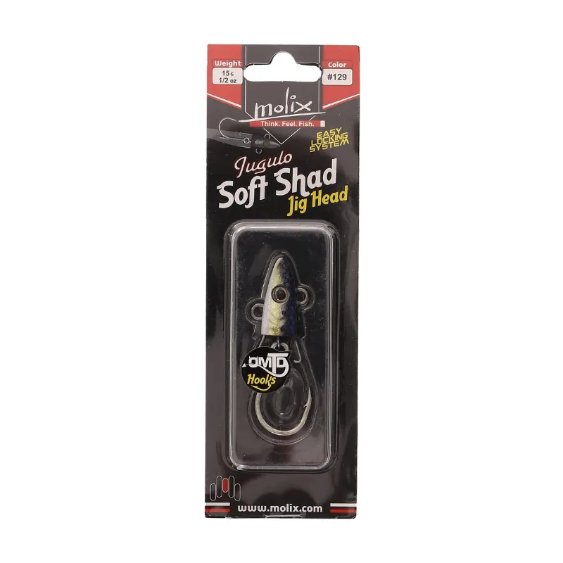 Artificiale Shad Molix Jugulo Jig Head 15 gr Sarda