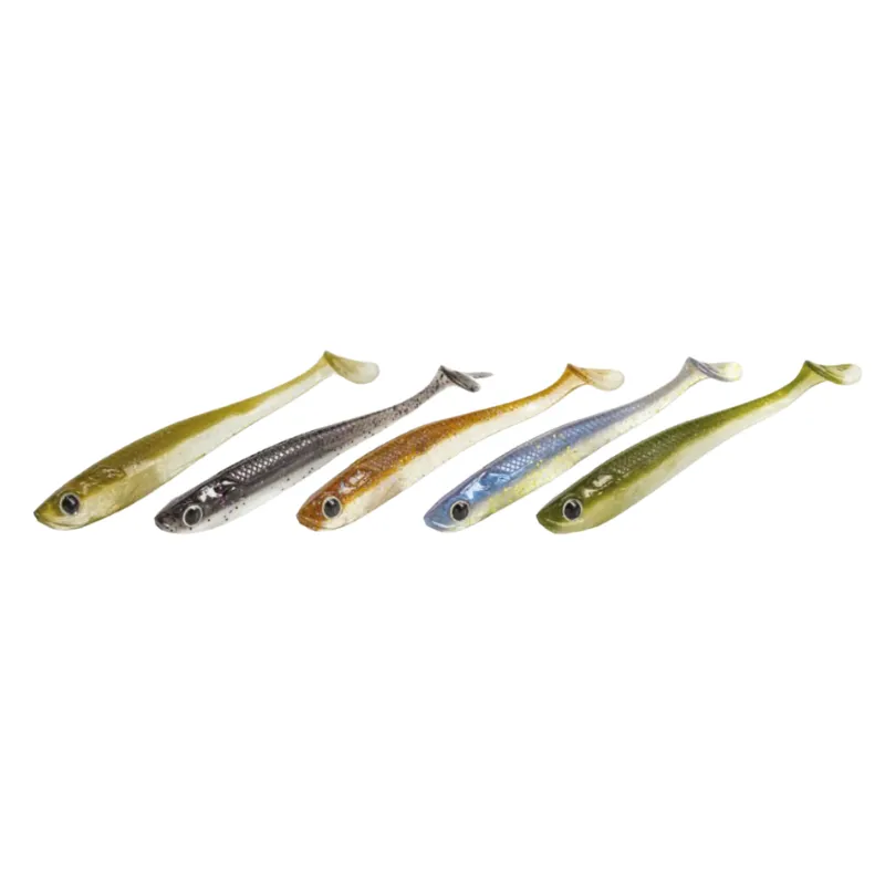 Artificiale Shad Molix RT Shad Slim 4'' - 10 cm Mixed Pack 2