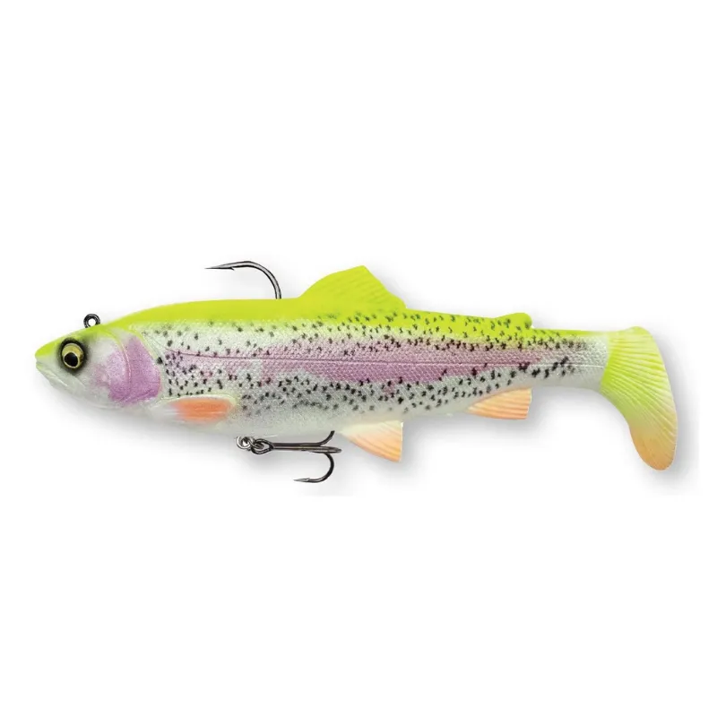 Artificiale Swimbait Savage Gear 4D Trout Rattle Shad 17 cm 80 gr Lemon Trout
