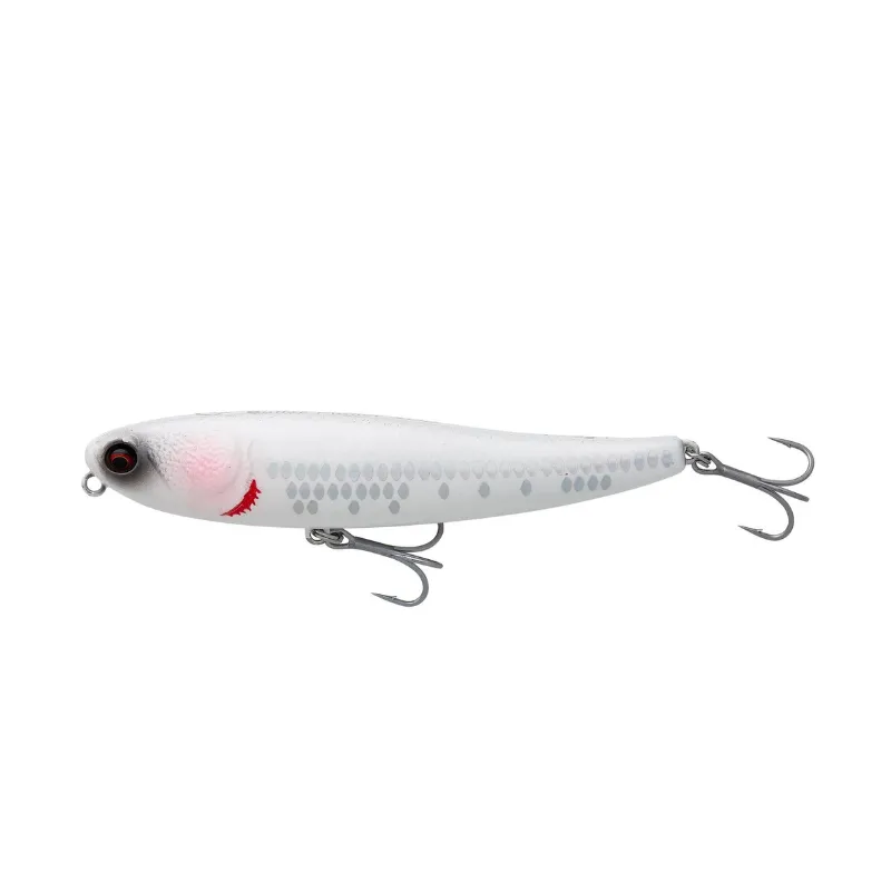 Artificiale WTD Savage Gear Bullet Mullet 8 cm 8 gr Illusion White