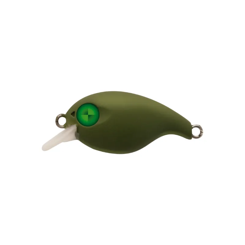 Artificiale Crankbait Chibi Crank 2.8 cm 1.8 gr Matt Olive
