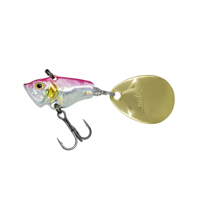 Artificiale Crankbait Molix Trago Spin Tail 3 cm 14 gr Pink Holo