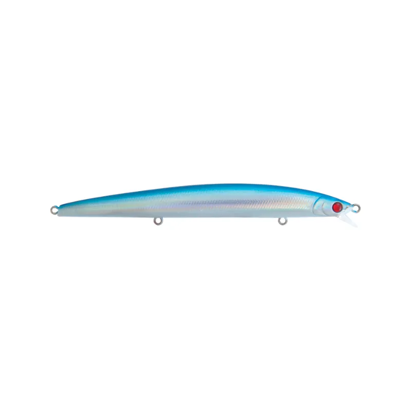 Artificiale Jerkbait Rapture Javelin 13 cm 12 gr Chrome Blue