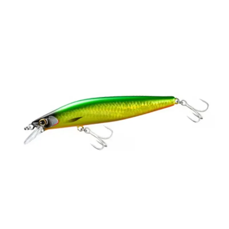 Artificiale Jerkbait Shimano Cardiff Bullet 93 mm 10 gr Green Gold