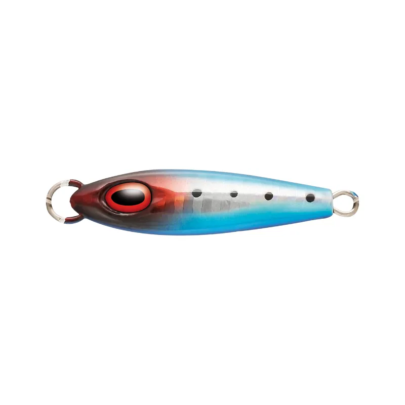 Artificiale Jig Chibi Gun Jig 5.4 cm 28 gr Iwashi Red Head