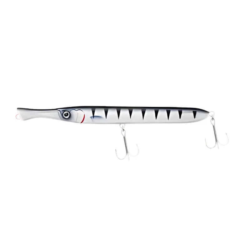 Artificiale Popper Fishus Don Belone Float 14 cm 13.5 gr Barracuda