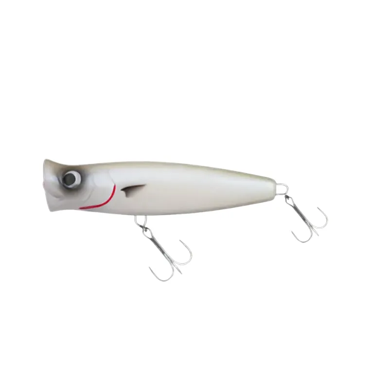 Artificiale Popper Fishus Ubuntu Big Cup 15 cm 93 gr White