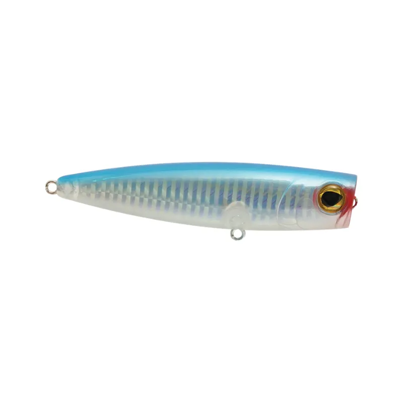 Artificiale Popper Rapture Yankee Pop 10.5 cm 24 gr Chrome Blue