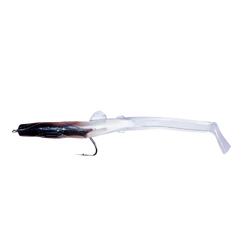 Artificiale Shad Nikko Flex 8.5 cm Purple Clear