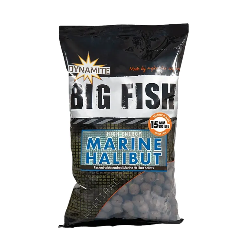 Boilies Dynamite Big Fish 15 mm 1 kg Marine Halibut