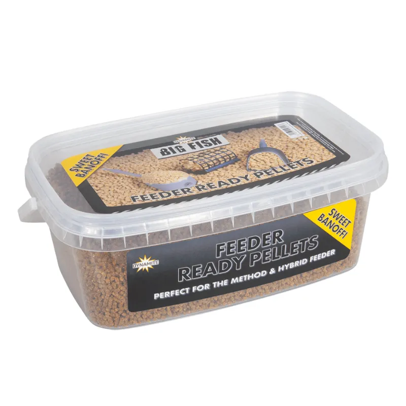 Pellets Dynamite Big Fish Feeder Ready Pellets 2 mm 1.2 kg Sweet Banoffi