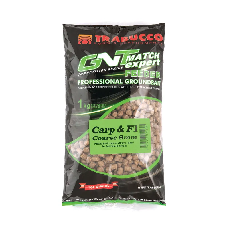 Pellets Trabucco Feeder Carp & F1 8 mm 1kg