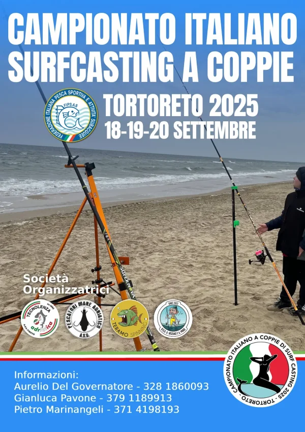 campionato italiano a coppie locandina ufficiale