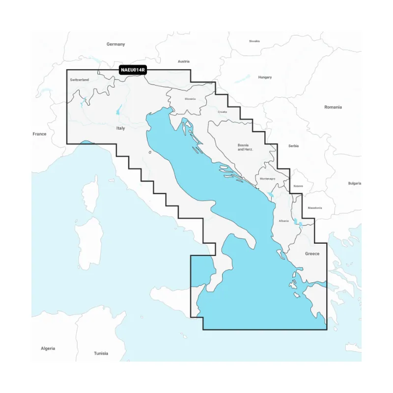 Carte Nautiche Garmin Navionics+ Mare Adriatico