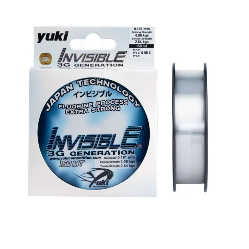 Monofilo Yuki Invisible Monofilament 150 mt