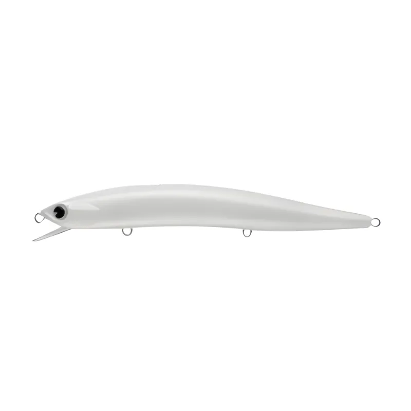 Artificiale Jerkbait Ima Nabarone F 12.5 cm 16 gr Pearl White