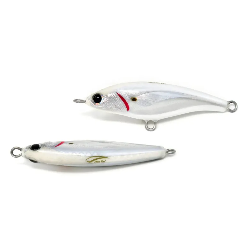 Artificiale Stickbait Jack Fin Pelagus 90-S Alu White