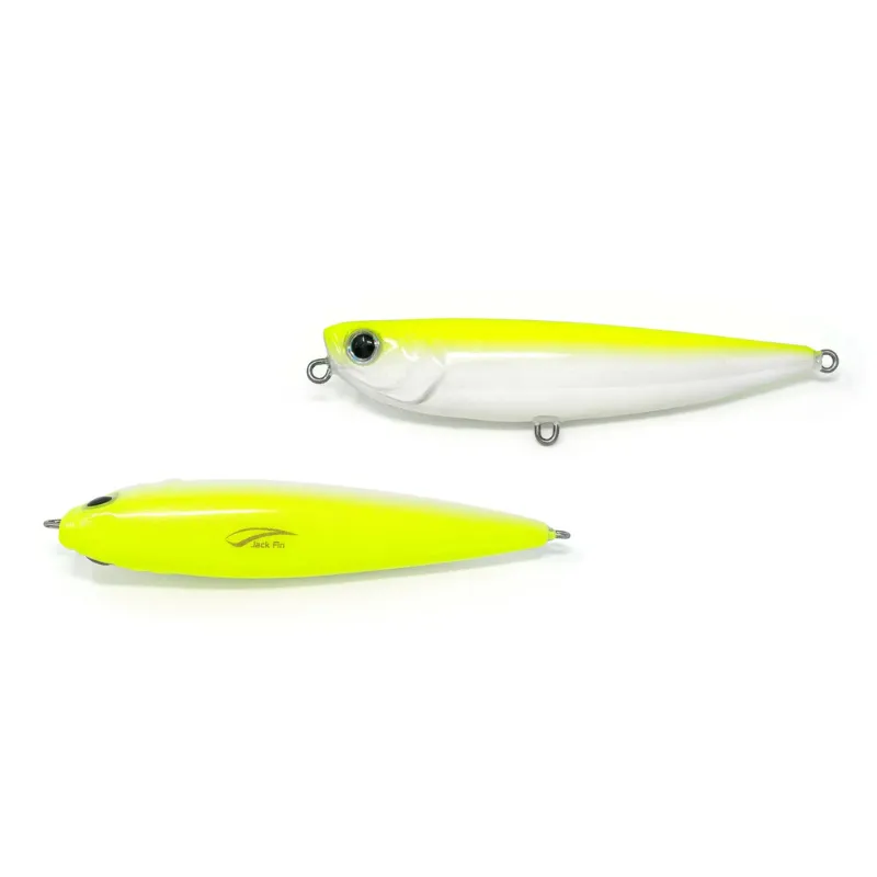 Artificiale WTD Jack Fin Salty Dog 100 Yellow Fluo