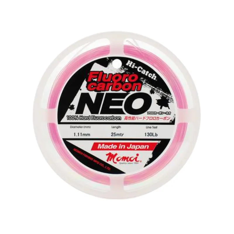 Fluorocarbon Tubertini Neo 25 mt Pink