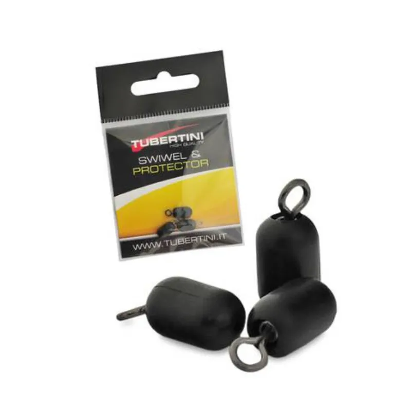 Girella c/perlina Tubertini Swivel & Protector 3 pz