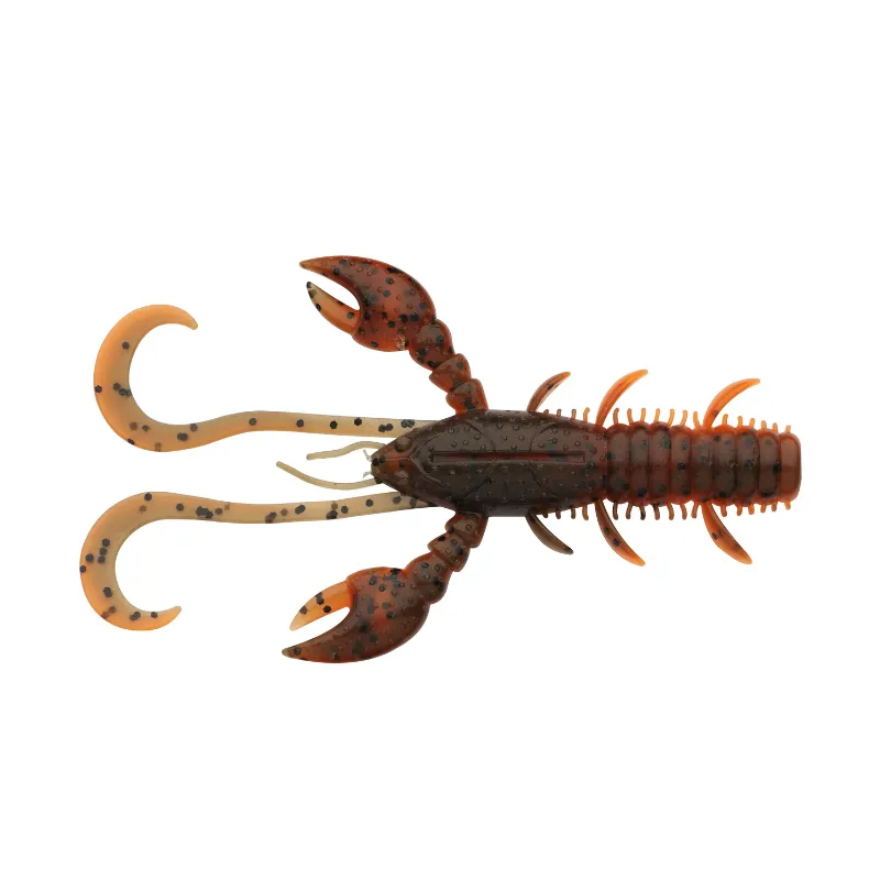 Artificiale Craw Berkley Pulse Realistic 7 cm Brown Orange