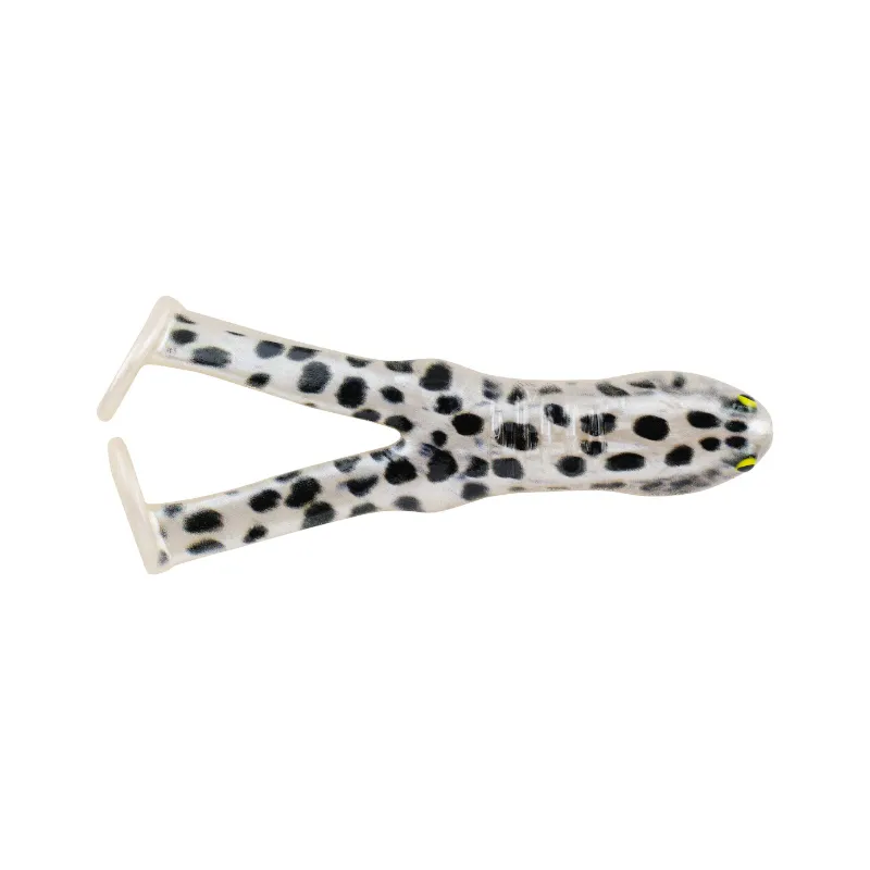 Artificiale Rana Berkley Powerbait Paddle Frog 10 cm Snow Leopard