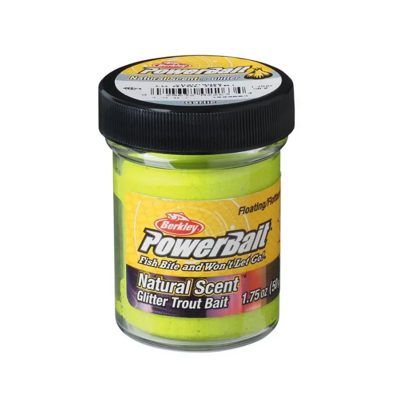 Pasta da Innesco Berkley Natural Trout Dough Garlic Chartreuse Glitter