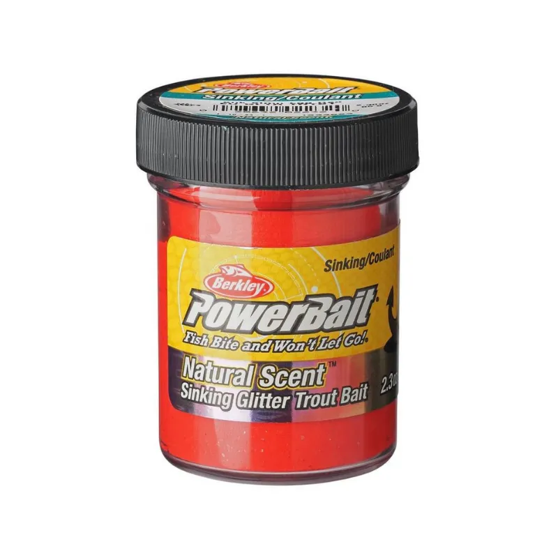 Pasta da Innesco Berkley Sinking Trout Dough Salmon Red Glitter