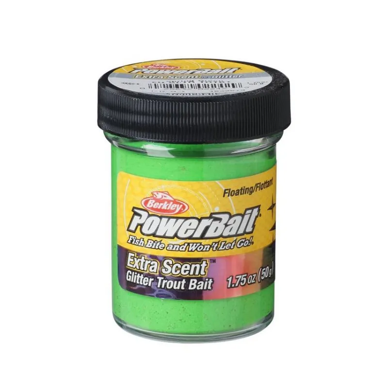 Pasta da Innesco Berkley Floating Trout Dough Green Glitter